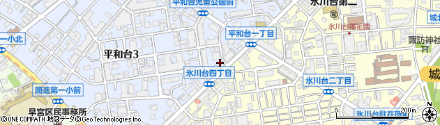 フジヤマ平和台店周辺の地図