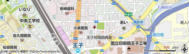 東京都北区王子1丁目19-10周辺の地図