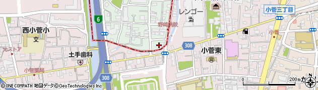 東京都足立区綾瀬1丁目5周辺の地図