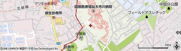 式場病院周辺の地図