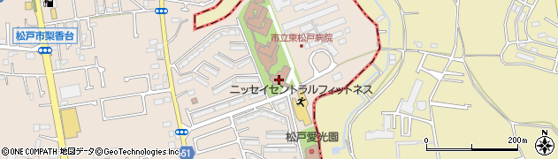 ニッセイ松戸アカデミー周辺の地図