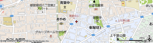 西松屋葛飾堀切店周辺の地図