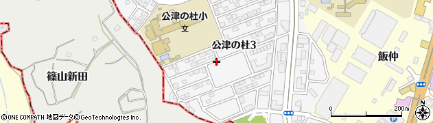千葉県成田市公津の杜3丁目周辺の地図