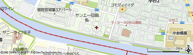 東京都足立区宮城1丁目2-21周辺の地図