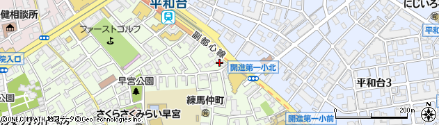 ミヤＡ館周辺の地図