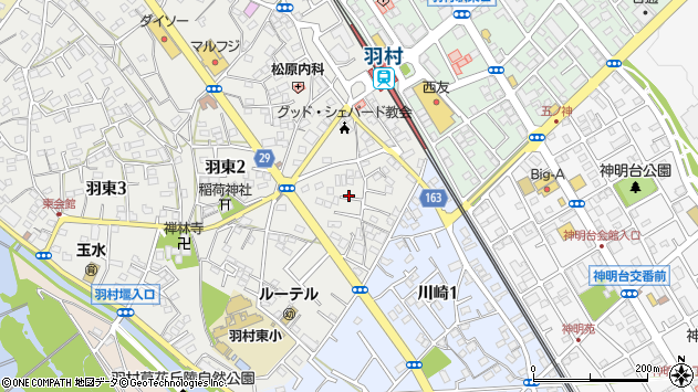 〒205-0014 東京都羽村市羽東の地図