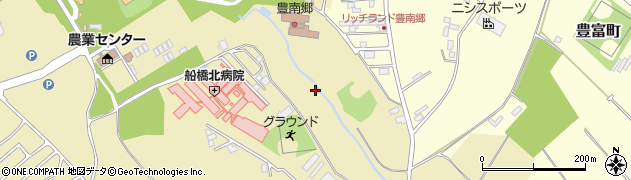 千葉県船橋市金堀町周辺の地図