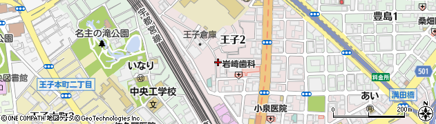山崎理容店周辺の地図