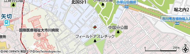ひのき公園周辺の地図