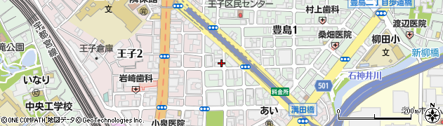 うなぎ登喜川周辺の地図