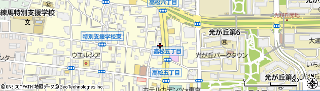 ドトールスタンドＥｎｅＪｅｔ練馬谷原店周辺の地図