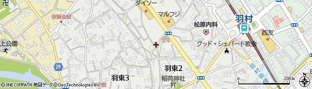 聖徳神社周辺の地図