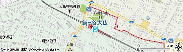 鎌ケ谷大仏駅周辺の地図