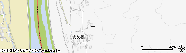 長野県駒ヶ根市東伊那（大久保）周辺の地図