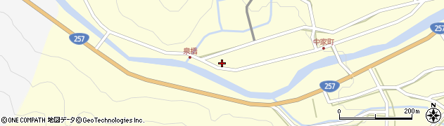 岐阜県下呂市野尻1531周辺の地図