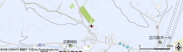 蔵守院周辺の地図