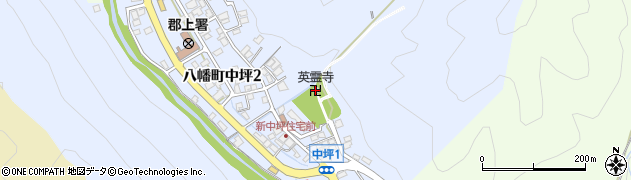 英霊寺周辺の地図