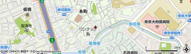 板橋本町グリーンパーク周辺の地図