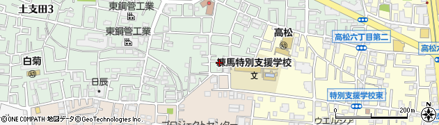 東京都練馬区土支田2丁目3周辺の地図