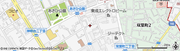 東京都羽村市神明台4丁目3周辺の地図