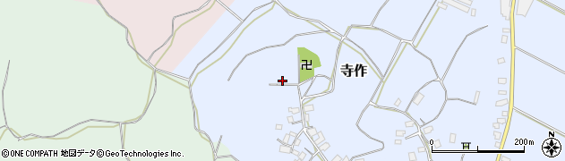 千葉県多古町（香取郡）寺作周辺の地図