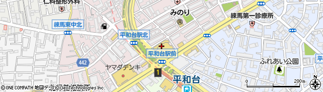 株式会社ライフコーポレーション　平和台店周辺の地図
