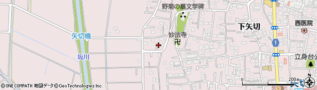 千葉県松戸市下矢切647周辺の地図