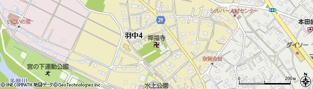 禅福寺周辺の地図
