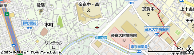 東京都板橋区稲荷台28周辺の地図