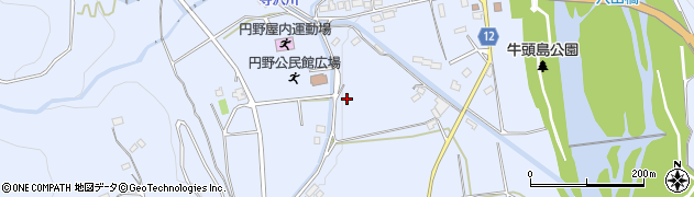 山梨県韮崎市円野町周辺の地図