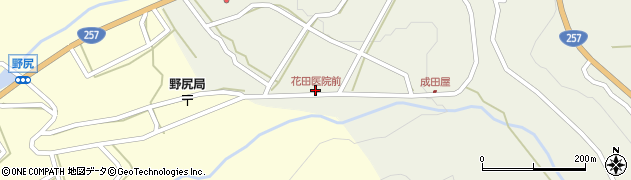 花田医院前周辺の地図