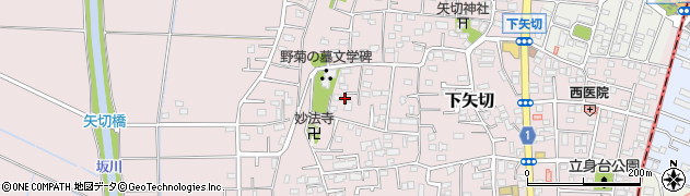 千葉県松戸市下矢切259周辺の地図