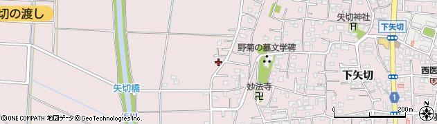千葉県松戸市下矢切707周辺の地図