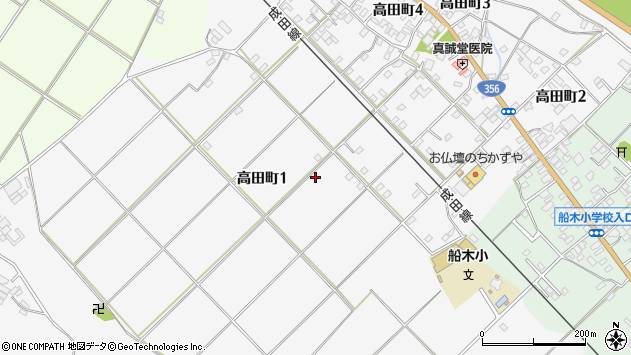 〒288-0862 千葉県銚子市高田町の地図