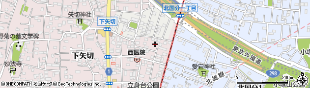 千葉県松戸市下矢切92周辺の地図