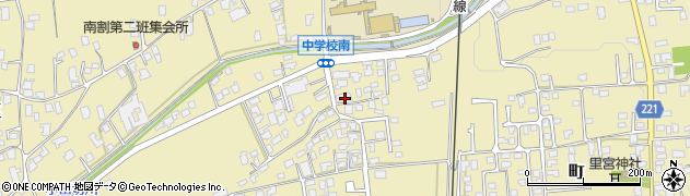 長野県上伊那郡宮田村3599-1周辺の地図