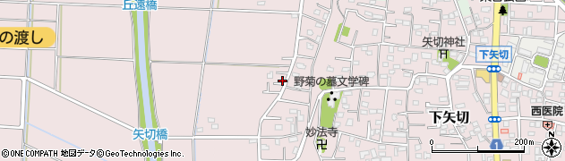 千葉県松戸市下矢切701周辺の地図