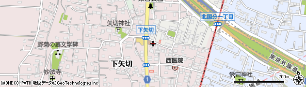 千葉県松戸市下矢切79周辺の地図