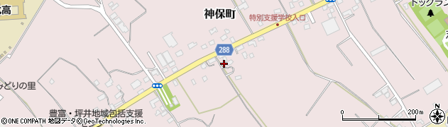 千葉県船橋市神保町73周辺の地図