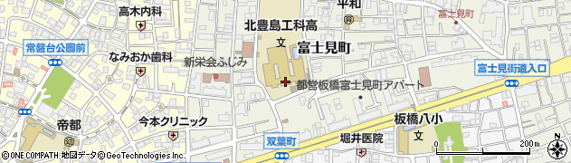 東京都立北豊島工科高等学校周辺の地図