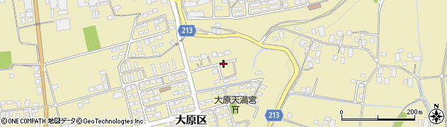 長野県宮田村（上伊那郡）大原区周辺の地図