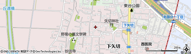 千葉県松戸市下矢切340周辺の地図