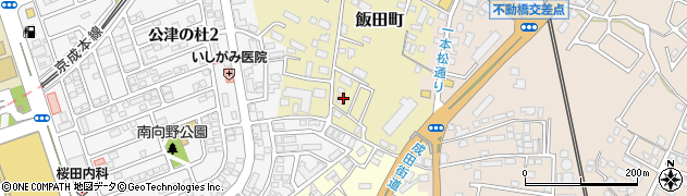 千葉県成田市飯田町31周辺の地図