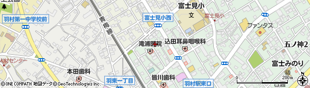 山田すこやかはり灸院・整骨院周辺の地図
