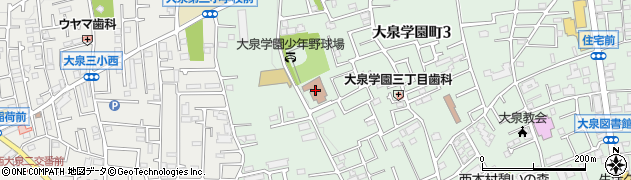 練馬区立大泉学園町福祉園周辺の地図