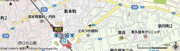 新川町一周辺の地図