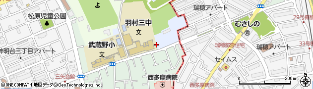 東京都羽村市川崎周辺の地図