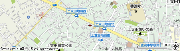 東京都練馬区土支田2丁目37周辺の地図