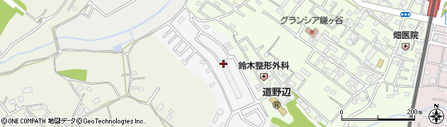 千葉県鎌ケ谷市中沢新町周辺の地図