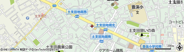 東京都練馬区土支田2丁目37-10周辺の地図